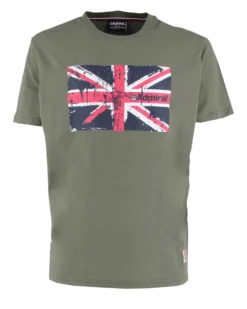 ADMIRAL - TSHIRT MILITARE CON LOGO BANDIERA DA UOMO - AD3151_006