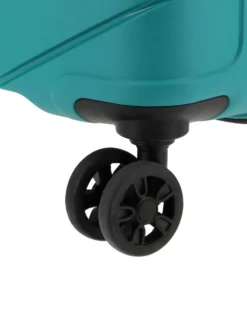 AMERICAN TOURISTER - TROLLEY PETROLIO IN ABS 4 RUOTE CON COMBINAZIONE TSA