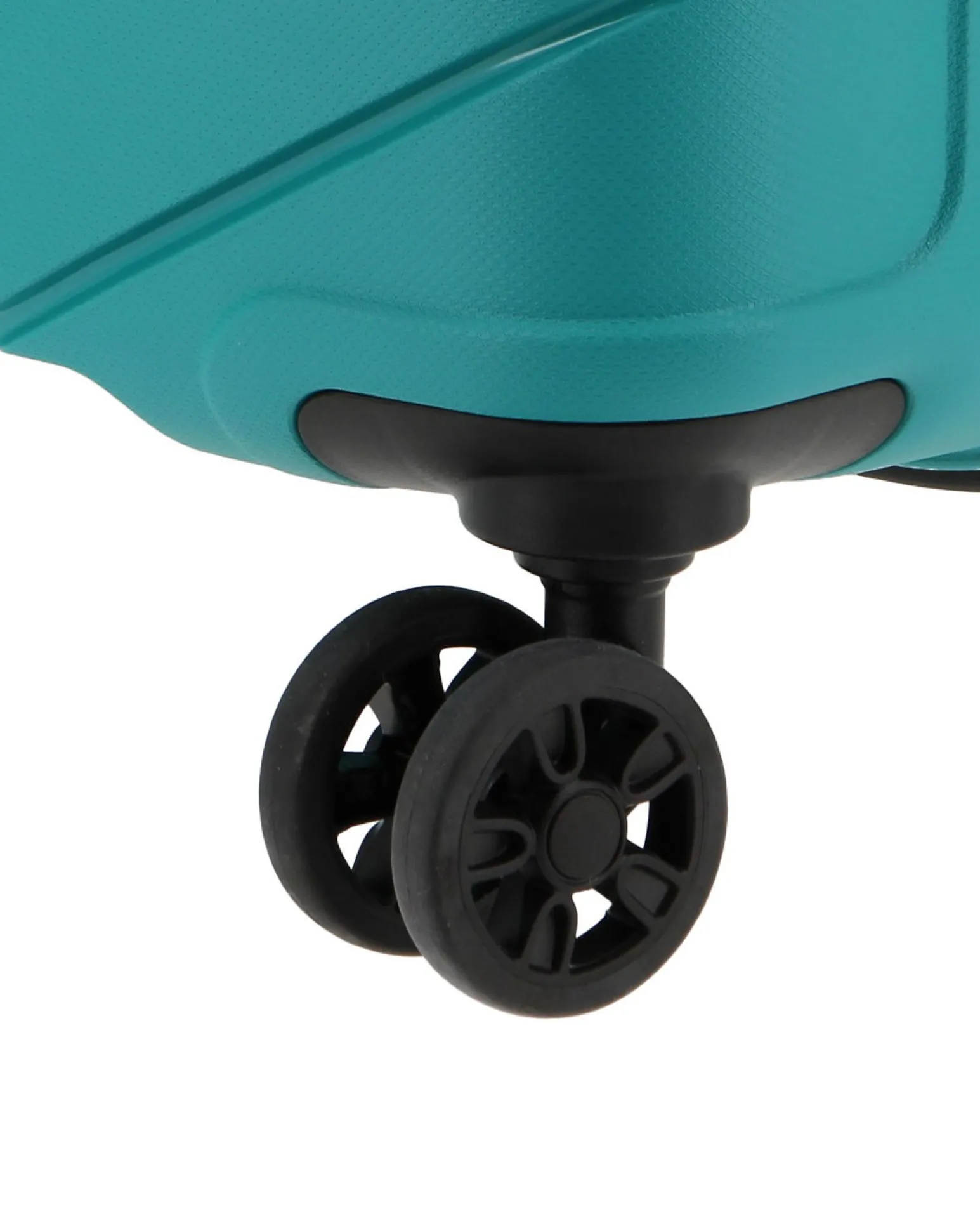 AMERICAN TOURISTER - TROLLEY PETROLIO IN ABS 4 RUOTE CON COMBINAZIONE TSA