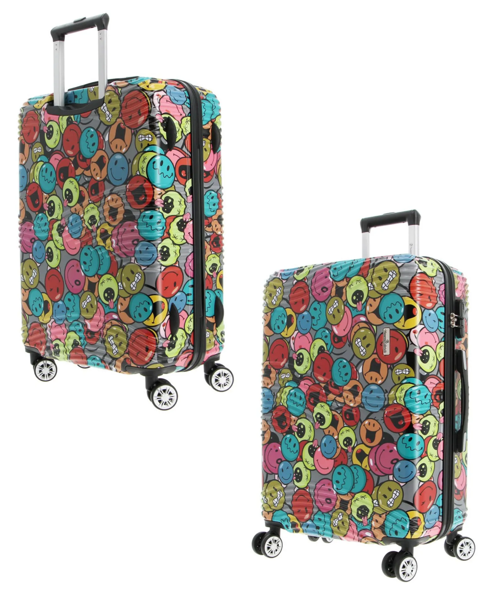 AMERICAN TOURISTER - TROLLEY PETROLIO IN ABS 4 RUOTE CON COMBINAZIONE TSA