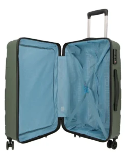 AMERICAN TOURISTER - TROLLEY VERDONE IN ABS 4 RUOTE CON COMBINAZIONE TSA