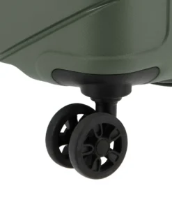 AMERICAN TOURISTER - TROLLEY VERDONE IN ABS 4 RUOTE CON COMBINAZIONE TSA