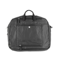 AVIREX- Cartella con patta doppio scomparto e tasca porta computer, tracolla rimovibile