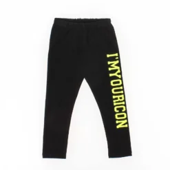 BACHATA - BIMBA LEGGINGS NERO/GIALLO