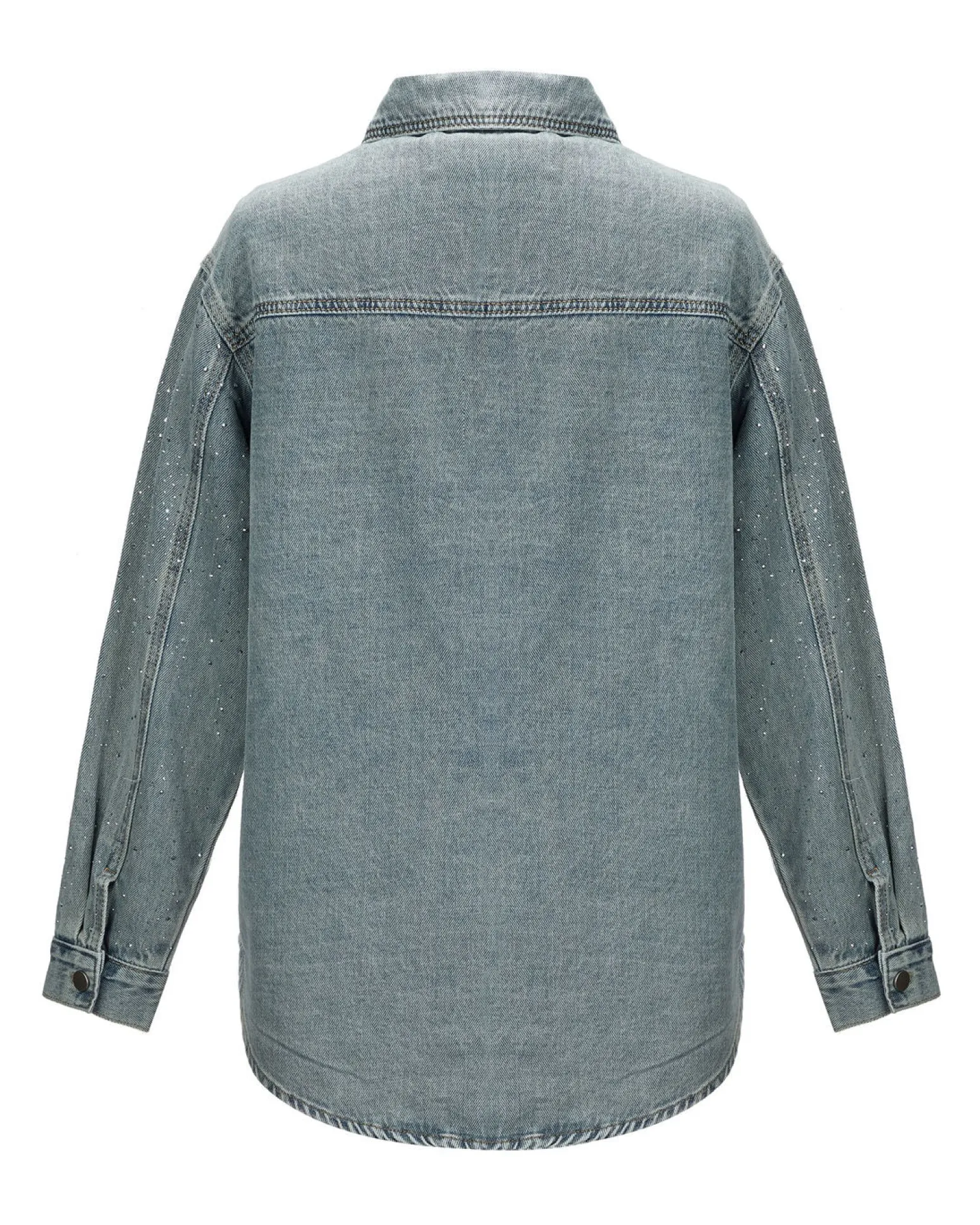 BACHATA - CAMICIA DI JEANS DA DONNA CON STRASS
