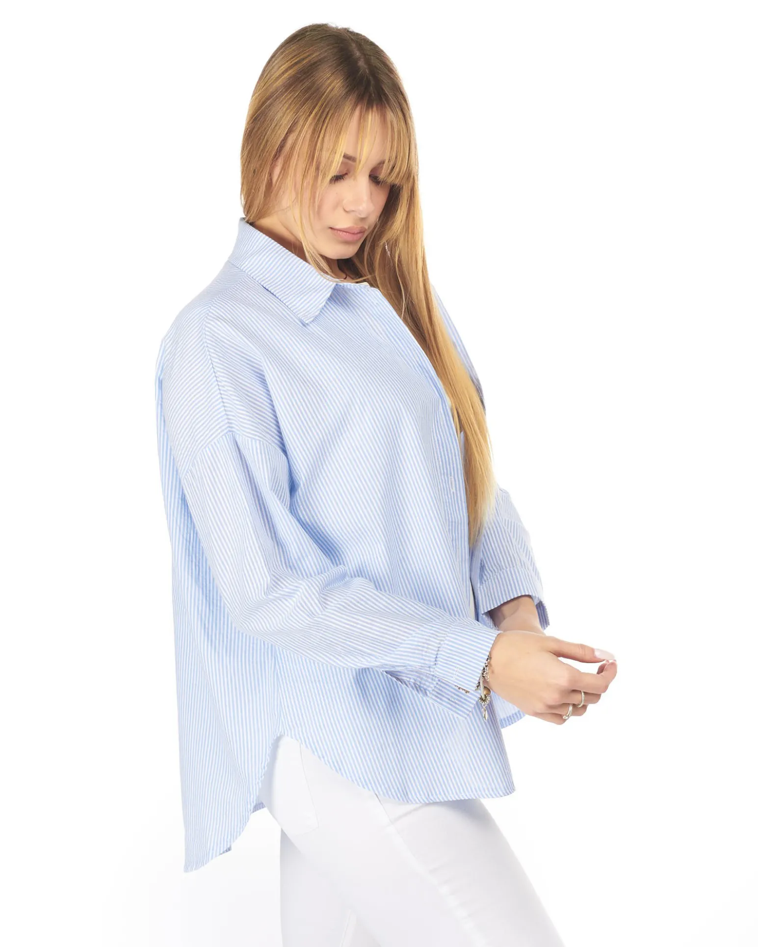 BACHATA - CAMICIA MANICA LUNGA RIGA PICCOLA