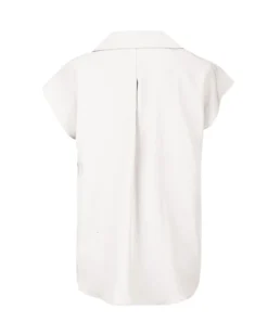 BACHATA - Camicia smanicata bianca