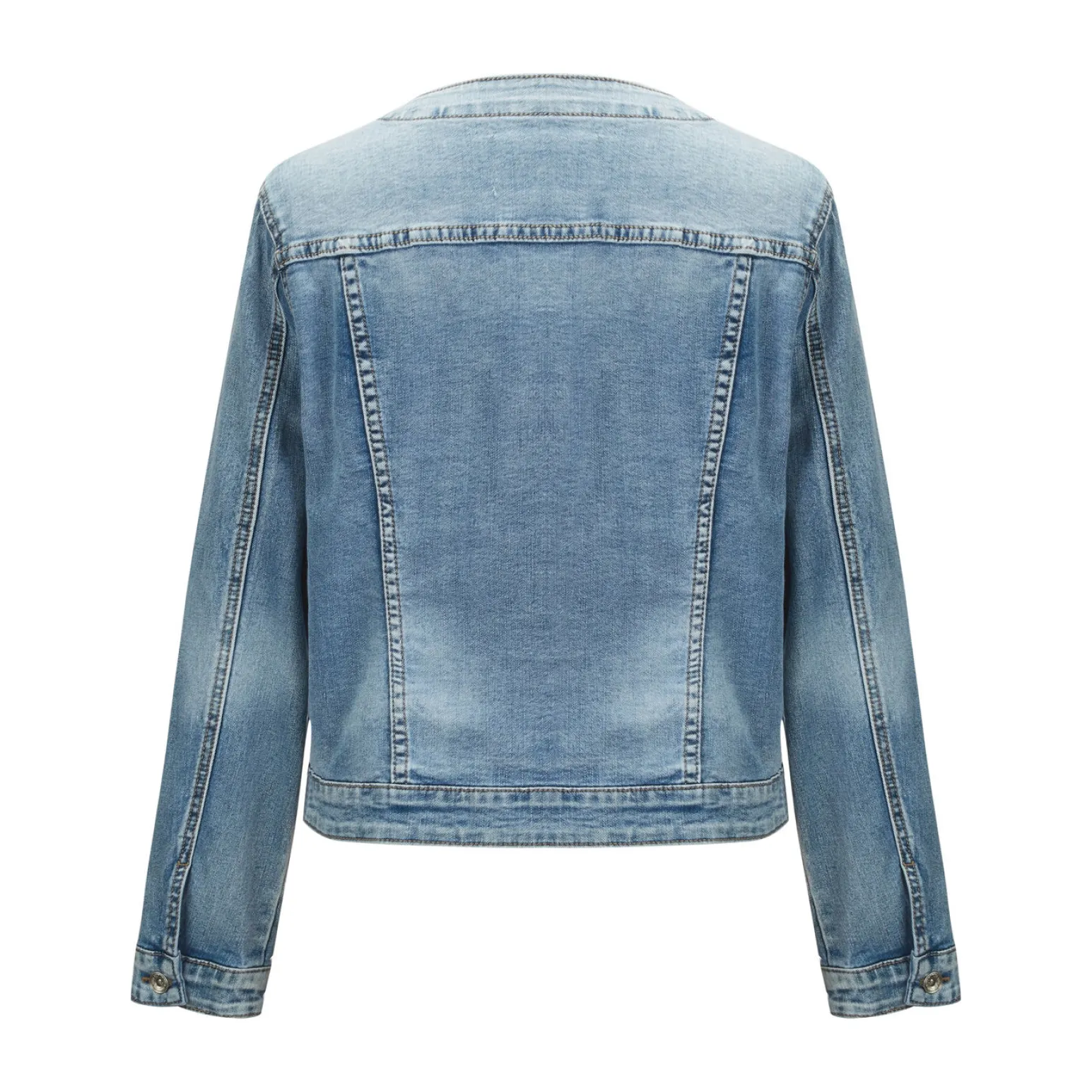 BACHATA - GIUBBINO JEANS DA DONNA CON PERLE E STRASS