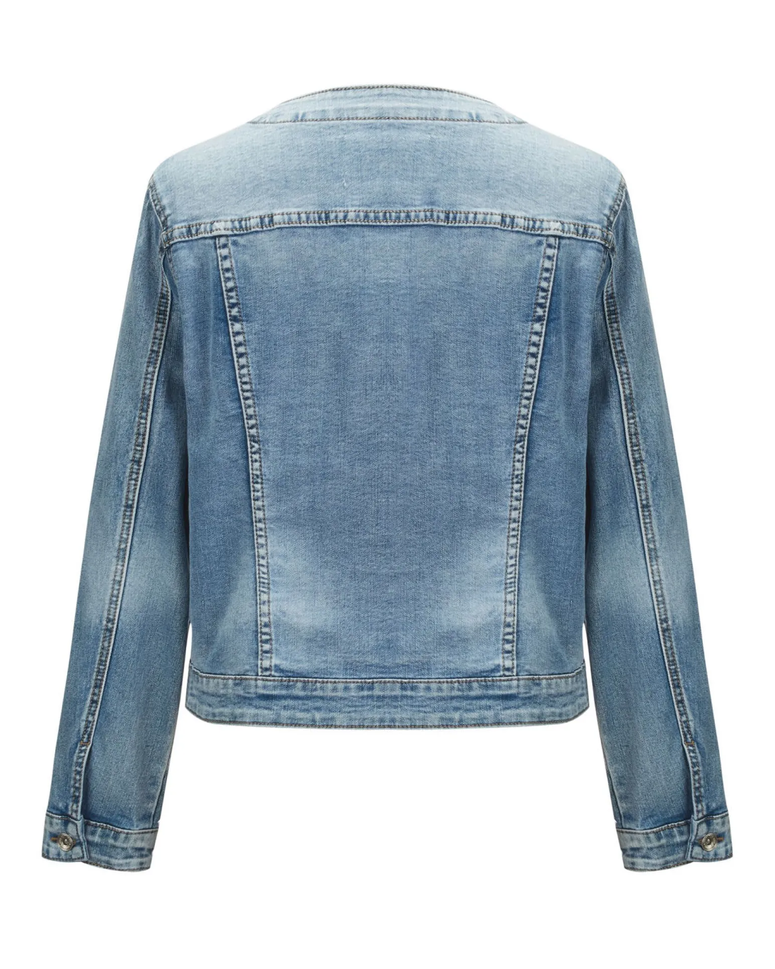 BACHATA - GIUBBINO JEANS DA DONNA CON PERLE E STRASS