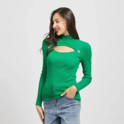 BACHATA - MAGLIA MANICA LUNGA FINEZZA 12 CON BUCO