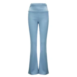 BACHATA - Pantalone azzurro a zampa