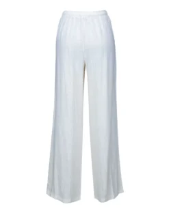 BACHATA -Pantalone bianco con tasche