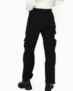 BACHATA - Pantalone cargo da donna nero