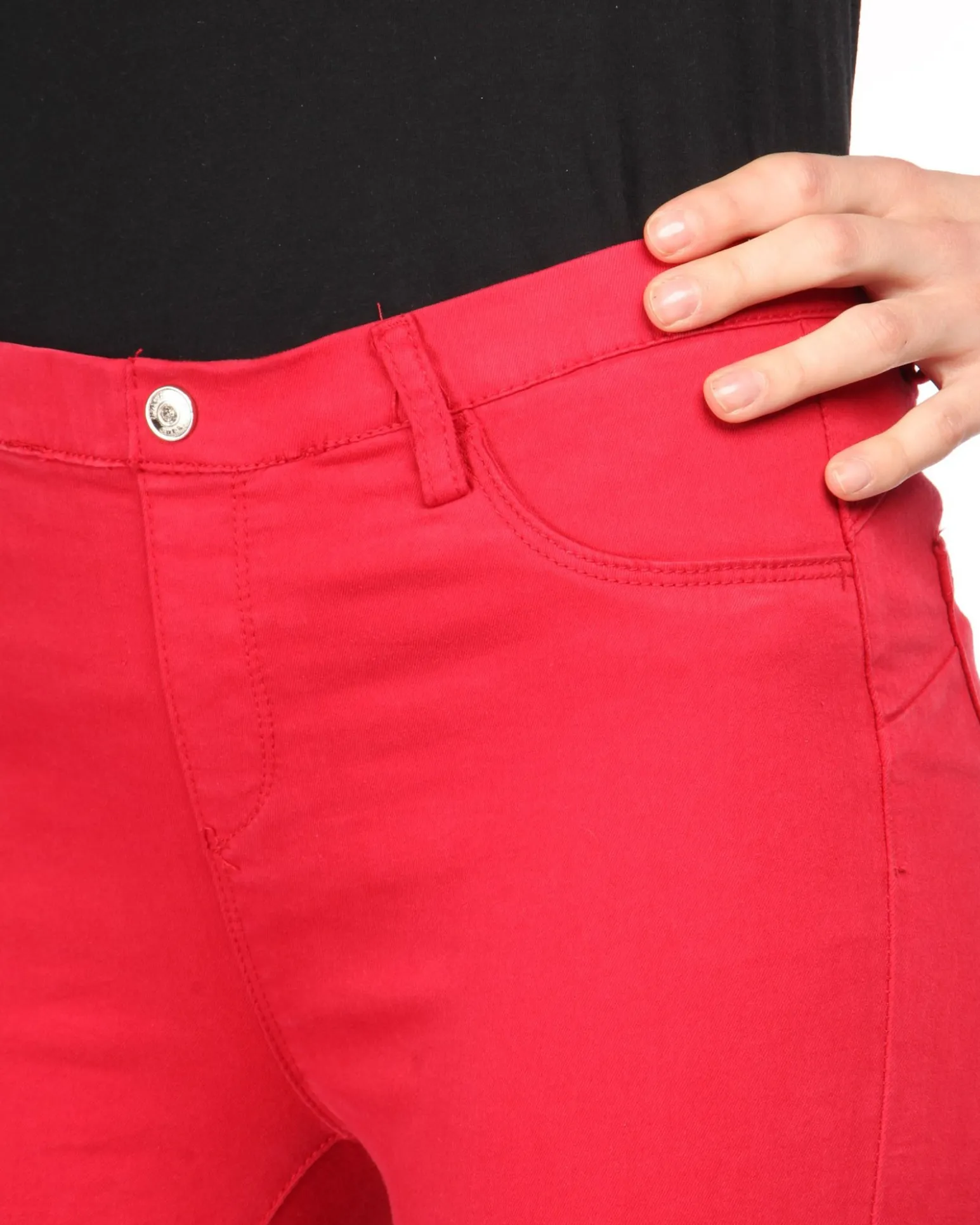 BACHATA - PANTALONE COTONE FINTO 5TASCHE