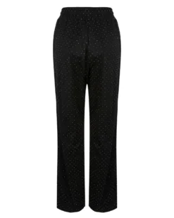 BACHATA - Pantalone nero con strass da donna