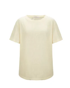 BACHATA - Tshirt manica corta beige