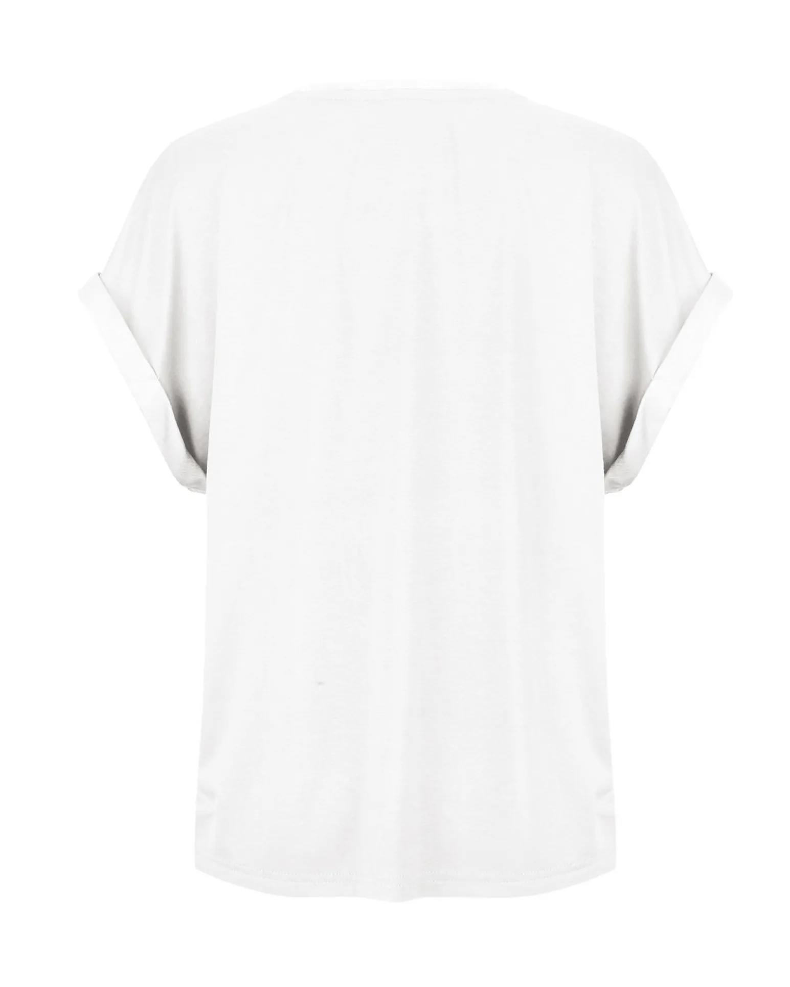 BACHATA - Tshirt manica corta bianca