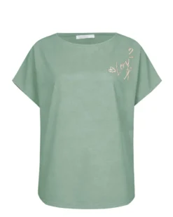 BACHATA - Tshirt manica corta con scritta