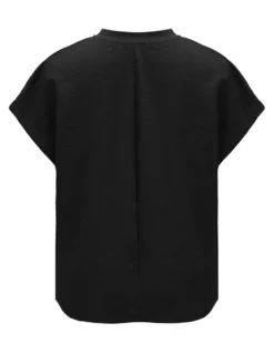 BACHATA - Tshirt manica corta nera
