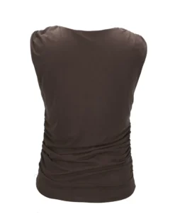 BACHATA - Tshirt smanicata con dettaglio ad anello