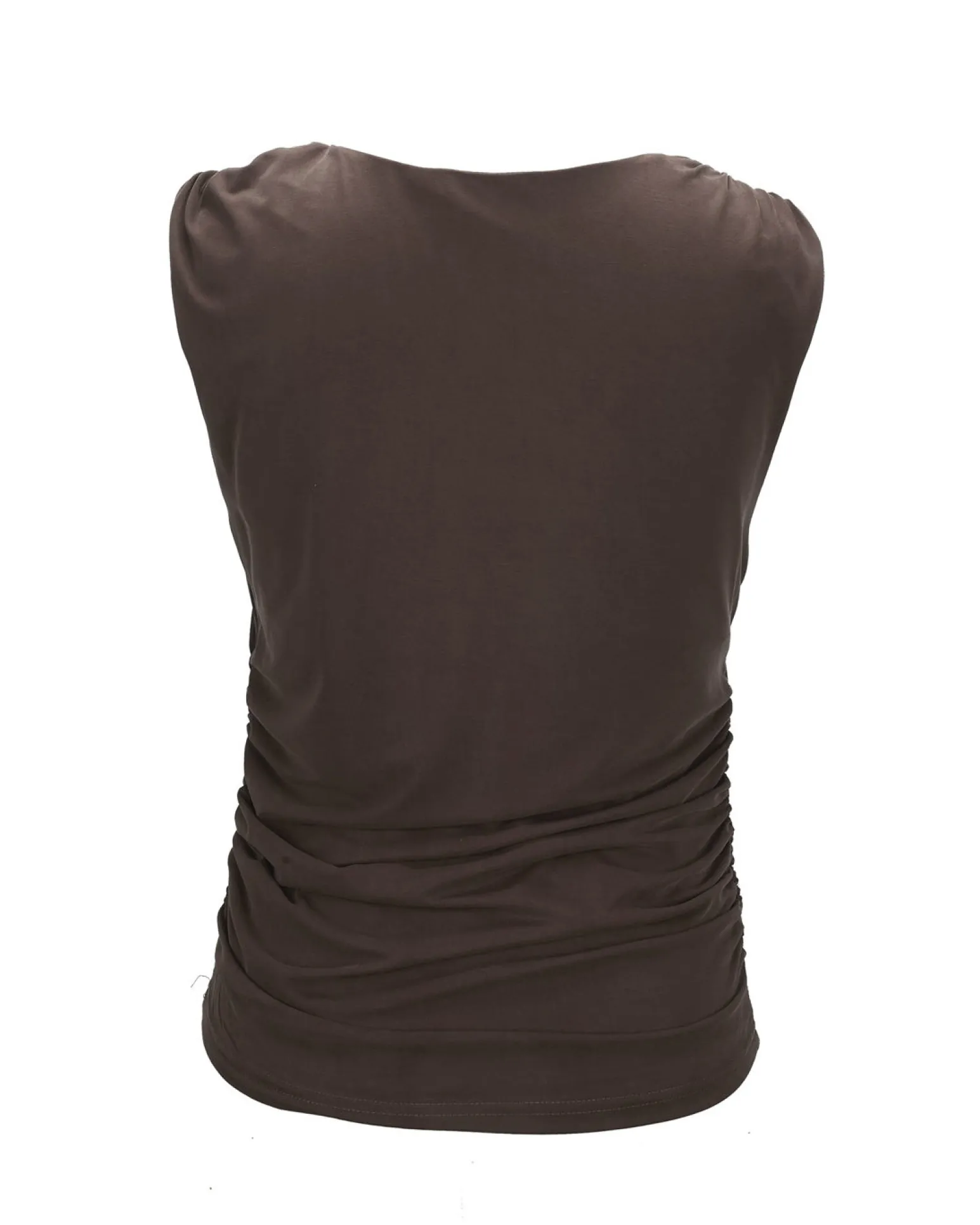BACHATA - Tshirt smanicata con dettaglio ad anello