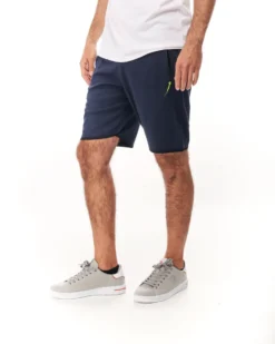 BERMUDA IN FELPA CON ZIP