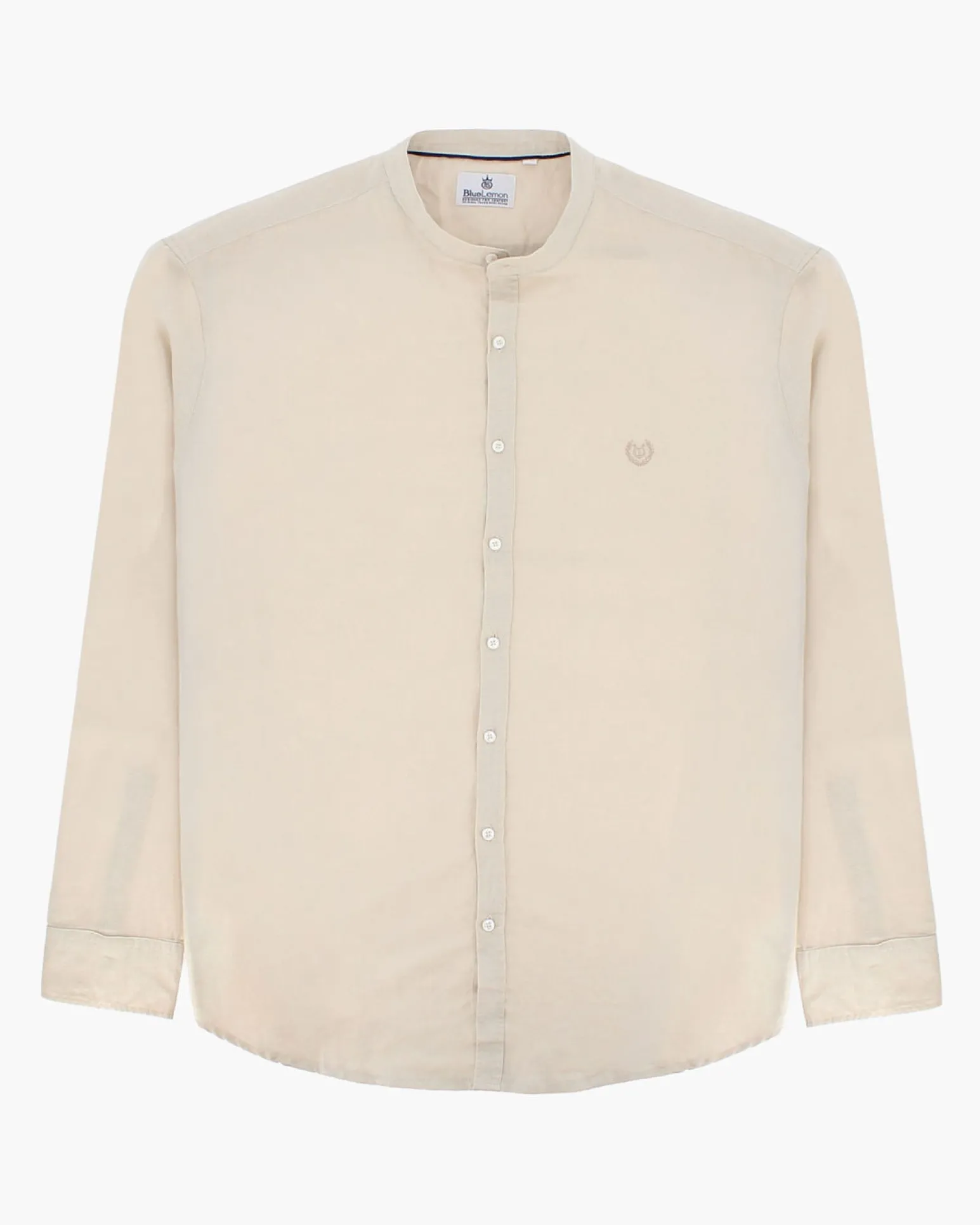 BLUE LEMON - OVER CAMICIA MANICA CORTA CHAMBRAY
