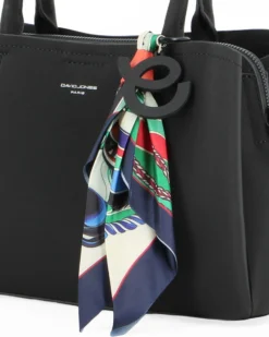BORSA A MANO 2MANICI C/CHARM+FOULARD