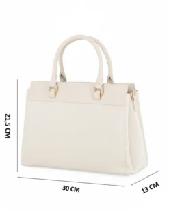 BORSA A MANO 2MANICI SAFFIANO