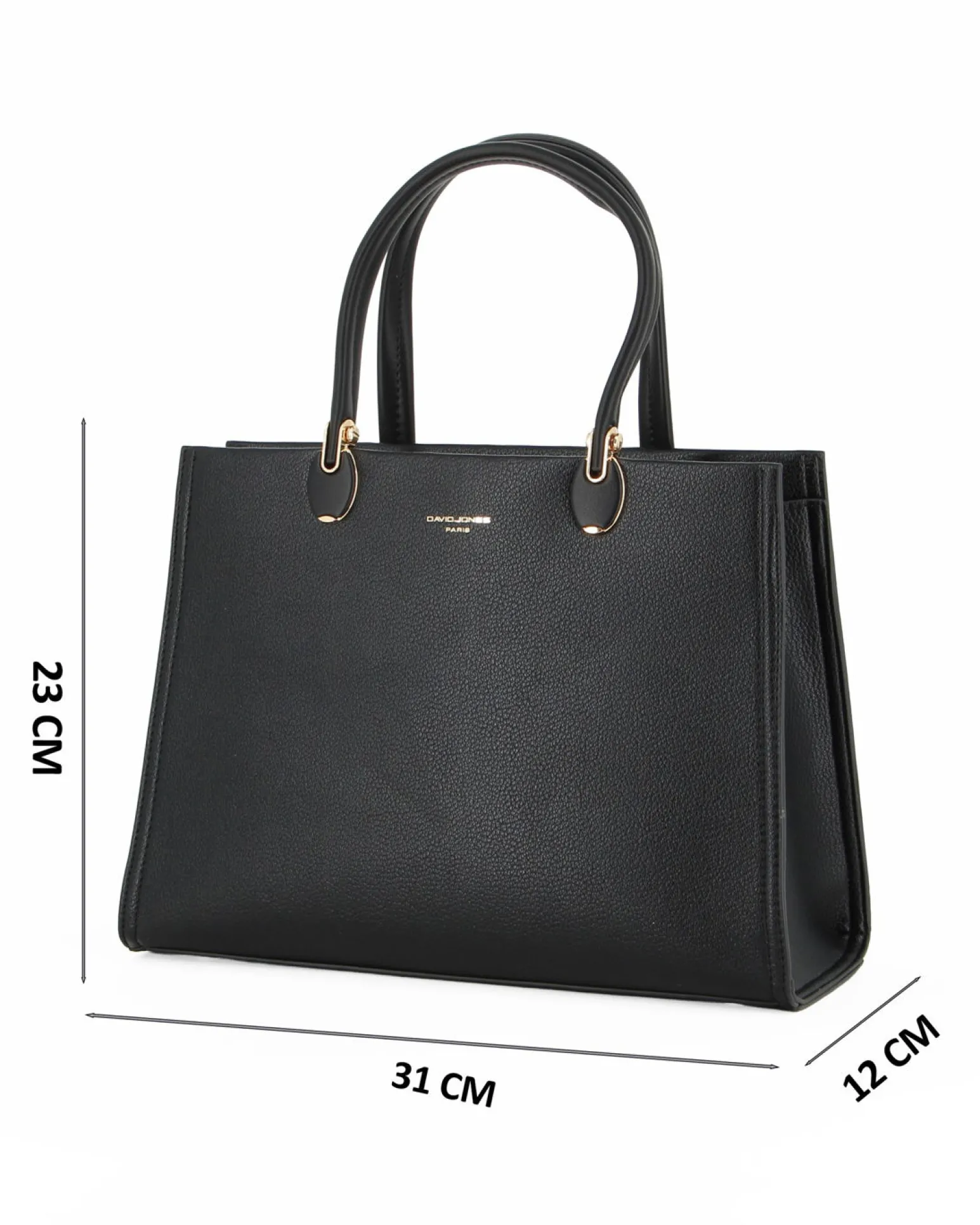 BORSA A MANO 2MANICI SAFFIANO