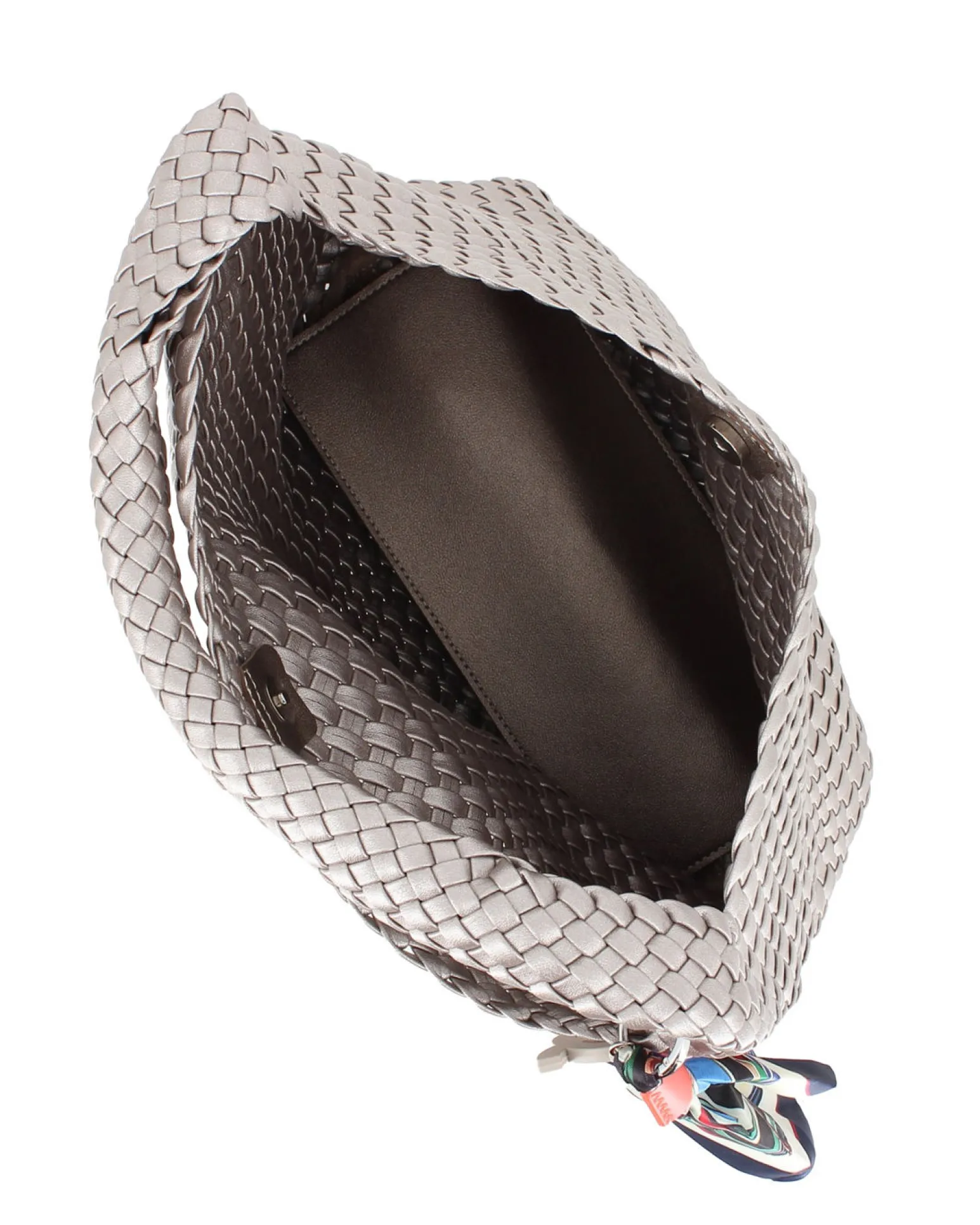BORSA A SPALLA 1MAN.INTRECC. C/FOULARD