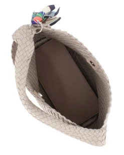 BORSA A SPALLA 1MAN.INTRECC. C/FOULARD