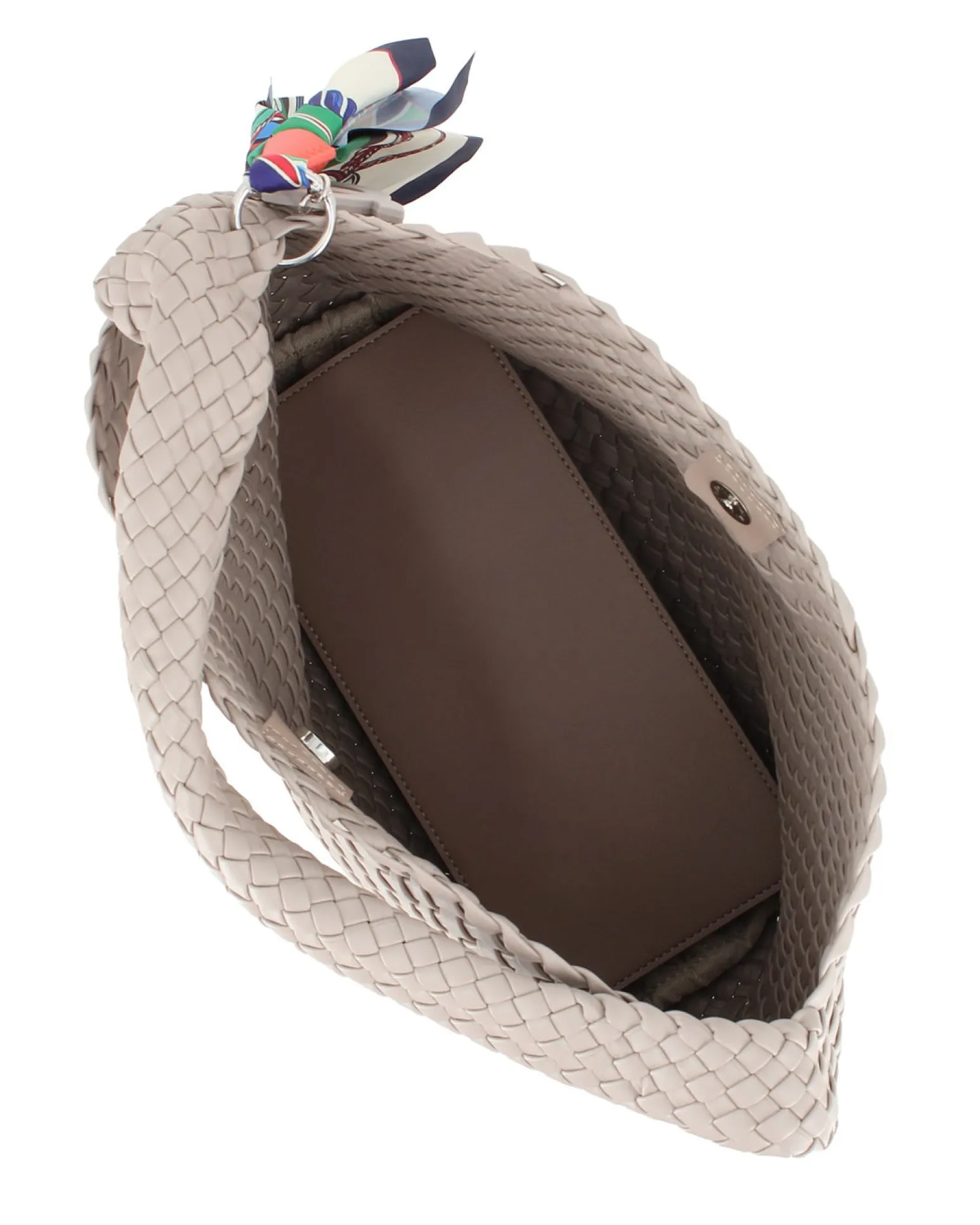 BORSA A SPALLA 1MAN.INTRECC. C/FOULARD