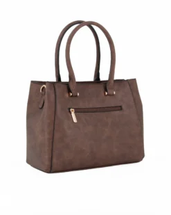BORSA ECOPELLE 2MAN.C/RIPORTI SAFFIANO