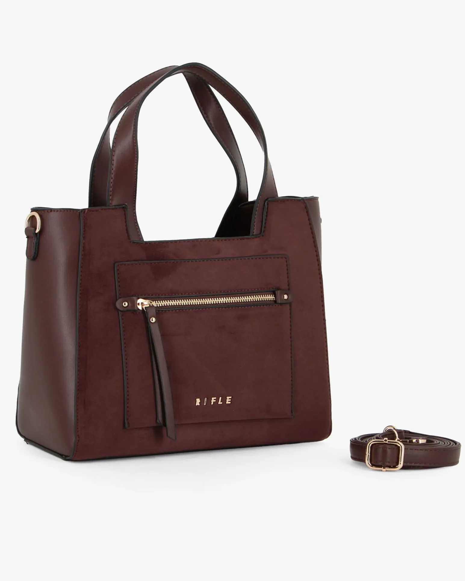 BORSA 2MAN.C/PARTE FRONT.SCAMOS+ZIP
