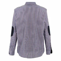 BREZZA DI MARE - CAMICIA MANICA LUNGA QUADRO CON TOPPA