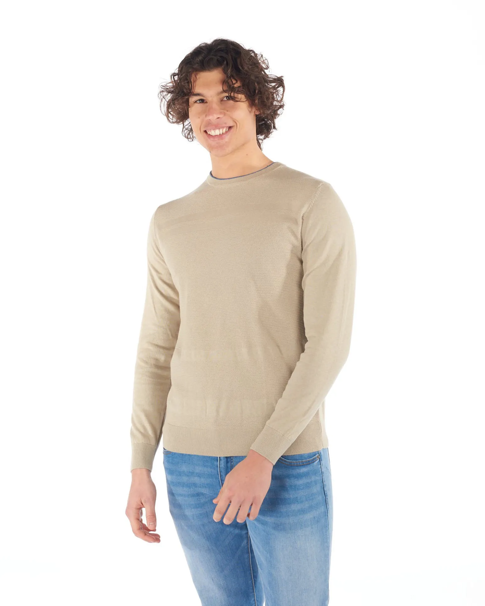 BREZZA DI MARE - MAGLIA MANICA LUNGA GIROCOLLO