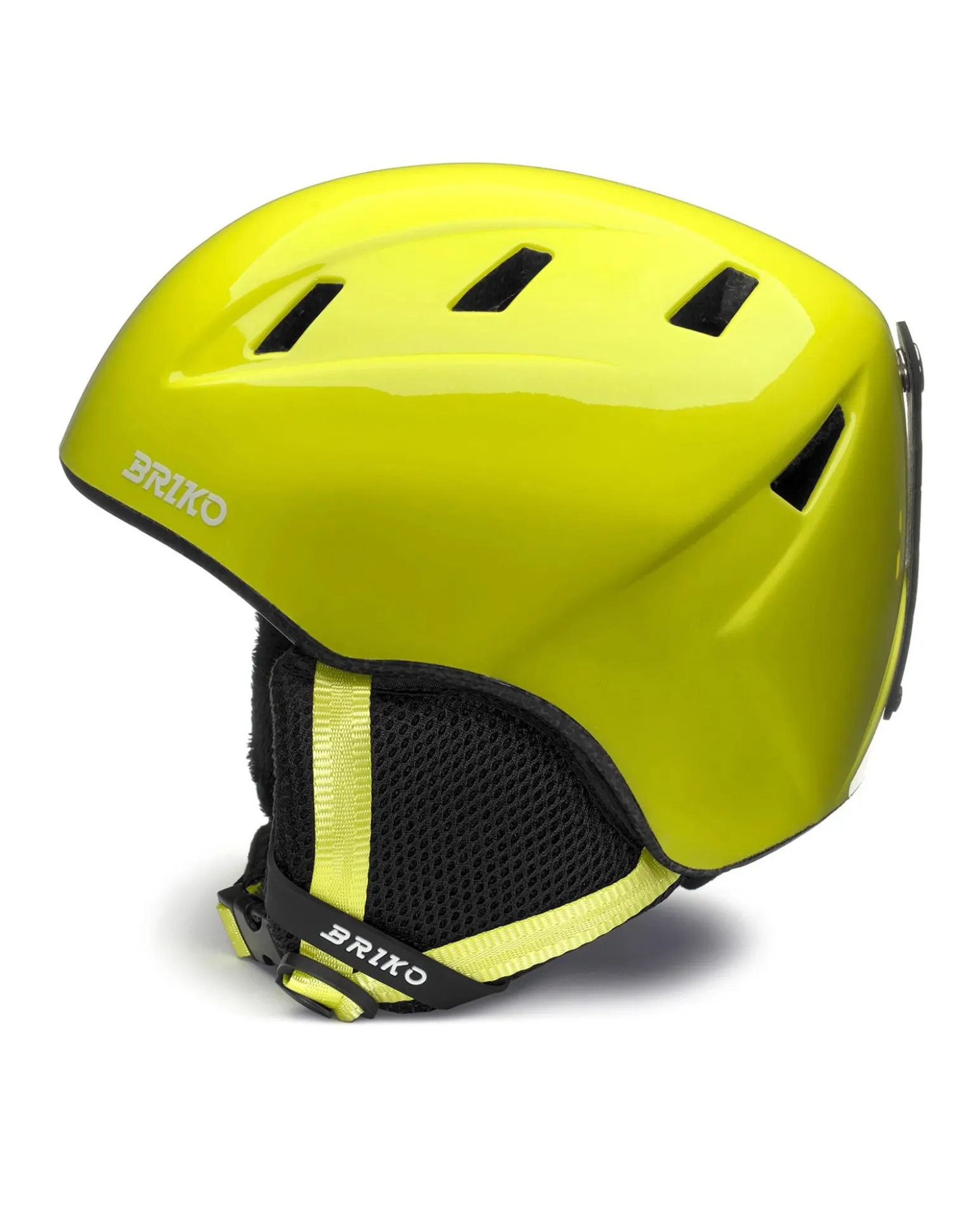 BRIKO - Casco sci da bambino MAKALU verde fluo