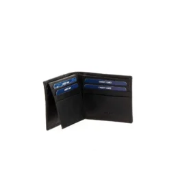 BROKER'S- Portafoglio in VERA PELLE con porta carte di credito e doppio scomparto banconote