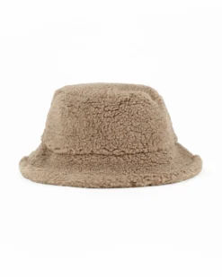 BRUGI - CAPPELLO PESCATORE TEDDY BEIGE DA DONNA