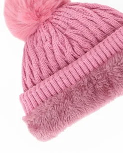 BRUGI - CAPPELLO ROSA DA DONNA CON PON PON  -  ZH2H-6435_286