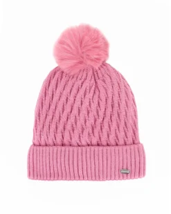BRUGI - CAPPELLO ROSA DA DONNA CON PON PON  -  ZH2H-6435_286