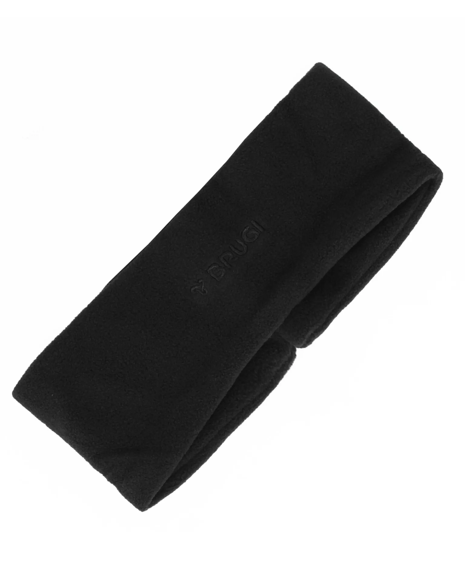 BRUGI - Fascia sci nera da uomo in pile
