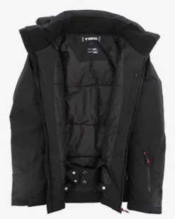 BRUGI - GIACCA DA SCI UOMO NERA, ARANCIO E BANCO 5000, AJ1E-T62K