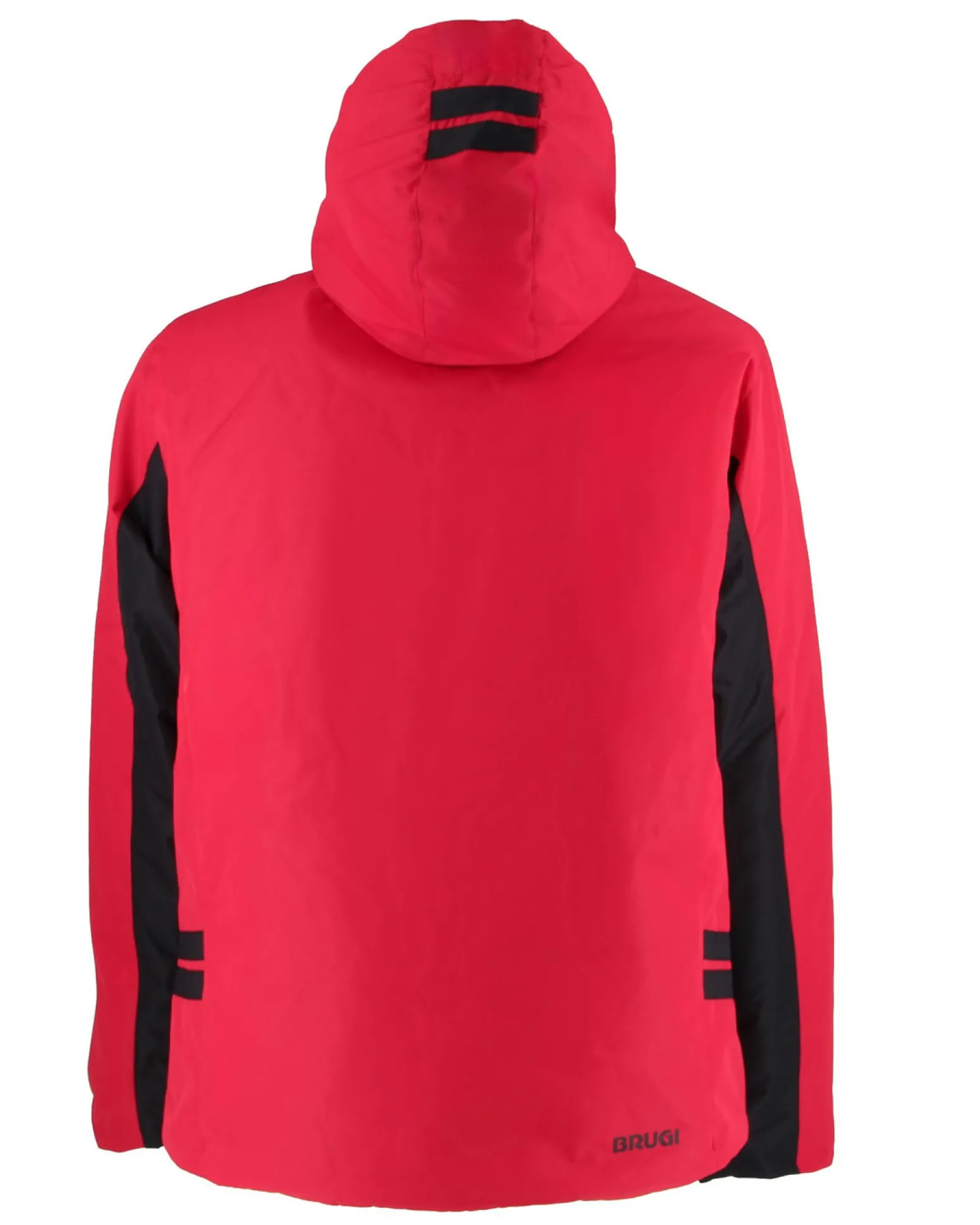 BRUGI - GIACCA DA SCI UOMO ROSSA E NERA 3000, AJ1B-T54T