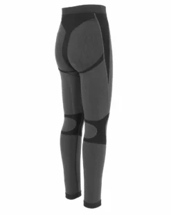 BRUGI -LEGGINGS TERMICO  KIDS  NERO E GRIGIO TRASPIRANTE SENZA CUCITURE -9GZI-T365