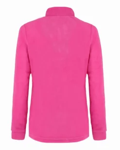 BRUGI - MICROPILE ROSA DA DONNA MEZZA ZIP