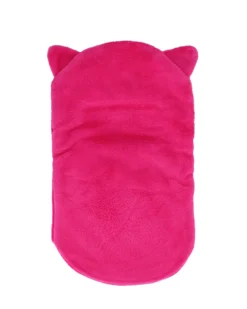 BRUGI - Passamontagna gatto fucsia da bambina in pile