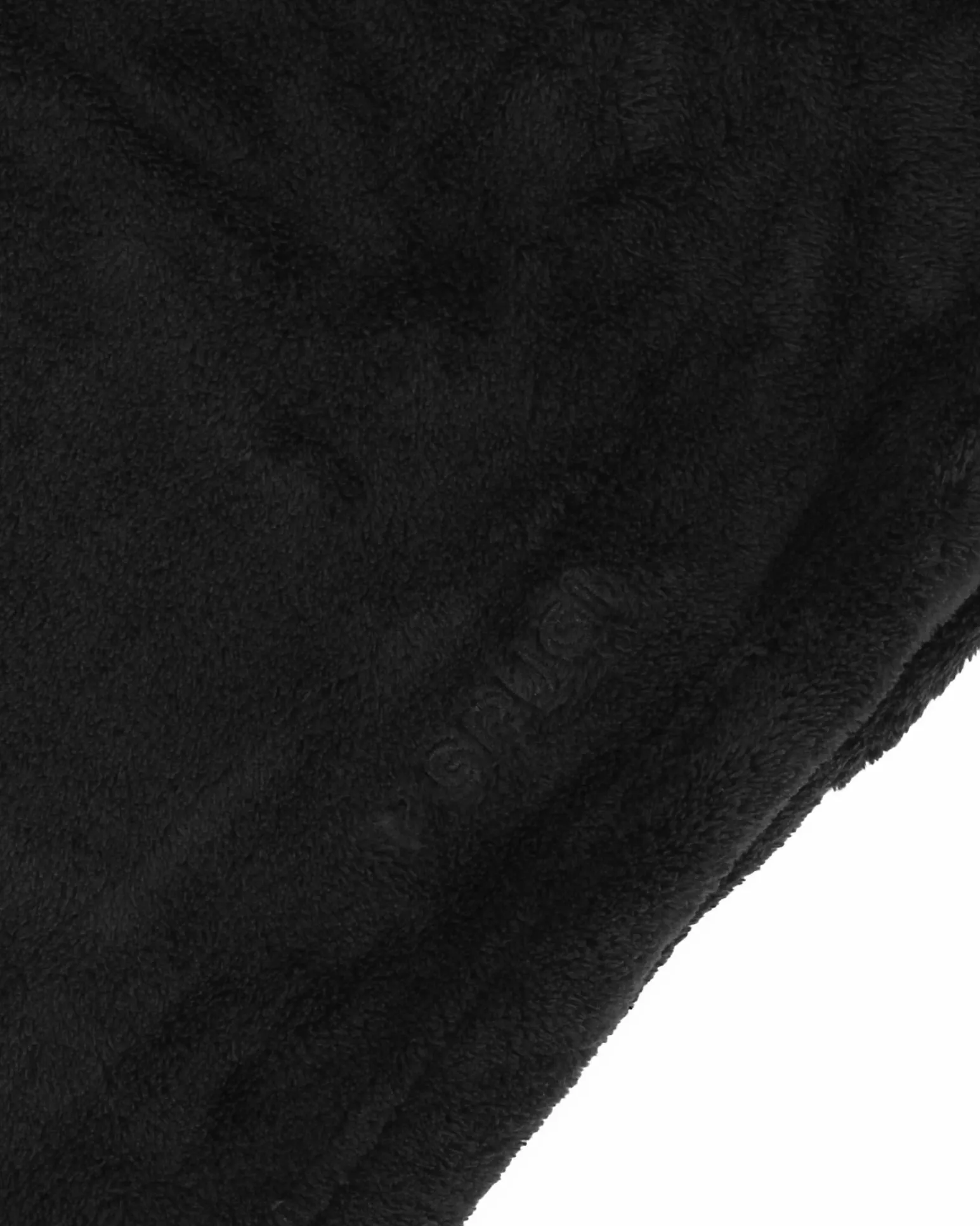 BRUGI - Scaldacollo nero da donna in pile