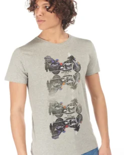 B-SOUL - UOMO TSHIRT MEZZA MANICA MOTO